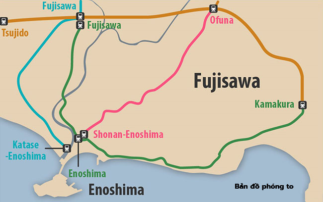 Fujisawa Extend Map