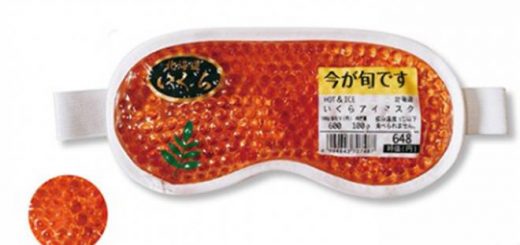 Độc đáo túi chườm mắt trứng cá chỉ có ở Nhật Bản