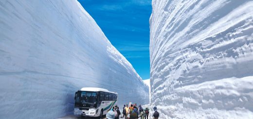 Bức tường tuyết dày 20m nổi tiếng nhất Tateyama