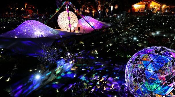 Sự kiện ánh sáng nghệ thuật mùa Xuân tại Enoshima – Light Art MIRROR BOWLER 2021