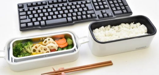 Review hàng Nhật: Nồi cơm điện kiểu hộp bento dành cho dân văn phòng, nấu ăn ngay tại bàn