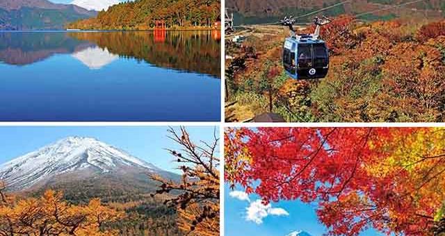 7 địa điểm tuyệt đẹp vừa có thể ngắm lá đỏ vừa ngắm núi Phú Sĩ cùng lúc
