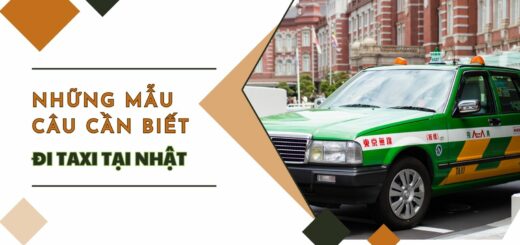 Những mẫu câu cần biết khi bắt taxi ở Nhật dành cho người tiếng Nhật kém