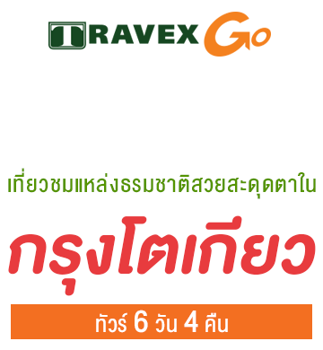 TRAVEX GO เที่ยวชมแหล่งธรมชาติสวยสะดุดตาใน กรุงโตเกียว ทัวร์ 6 วัน 4 คืน