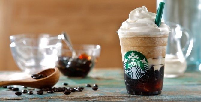 Coffee Jelly & Creamy Vanilla Frappe ความแตกต่างที่ลงตัวจาก Starbucks Japan