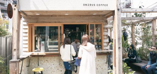 ONIBUS ร้านกาแฟ Self-service แบบเก๋ๆเหมือนมาเที่ยวสวนบ้านเพื่อน ย่านนาคาเมกุโระ