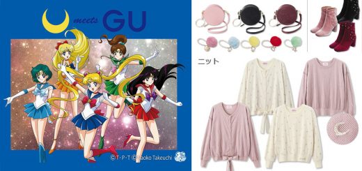 เสื้อผ้าคอลเลคชั่นเซเลอร์มูน ไอเท็มใหม่สำหรับสาวกและสาวหวานทั่วญี่ปุ่น จากแบรนด์ GU