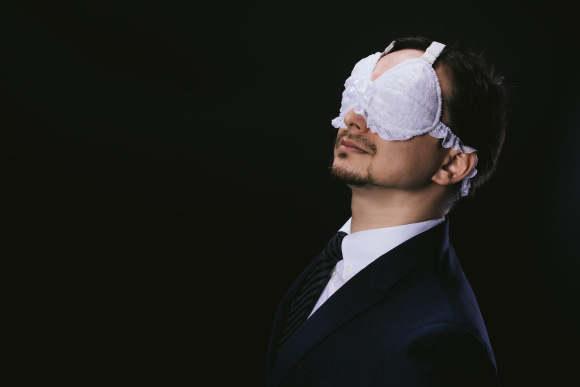 brassiere eye mask