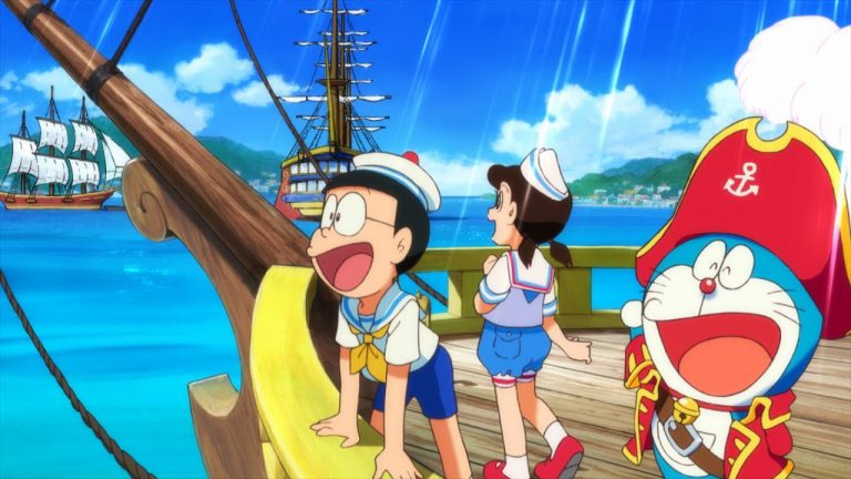 Movie Review : รีวิว Doraemon The Movie 2018 Nobita&#39;s Treasure Island  โดราเอมอน กับการผจญภัยในท้องทะเล - WOM JAPAN
