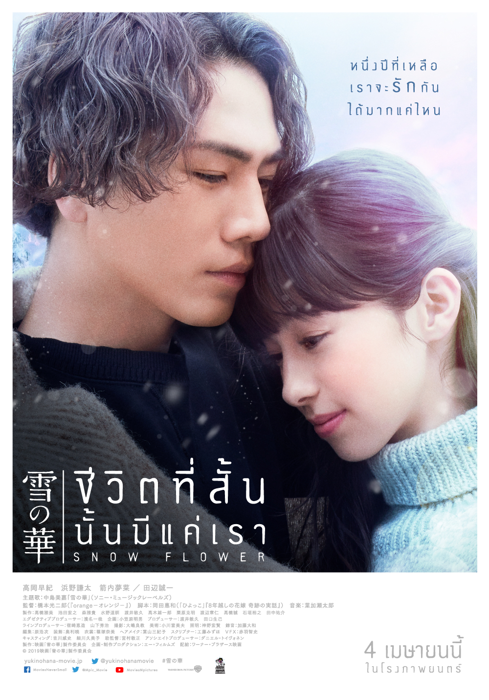 Movie Review รีวิว Snow Flower ชีวิตที่สั้น นั้นมีแค่เรา WOM JAPAN